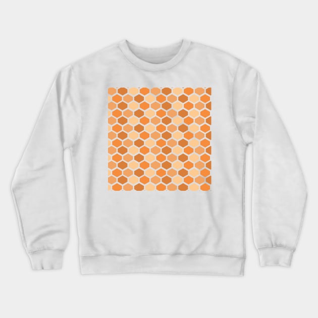 Mid Century Modern Honeycomb Crewneck Sweatshirt by Makanahele